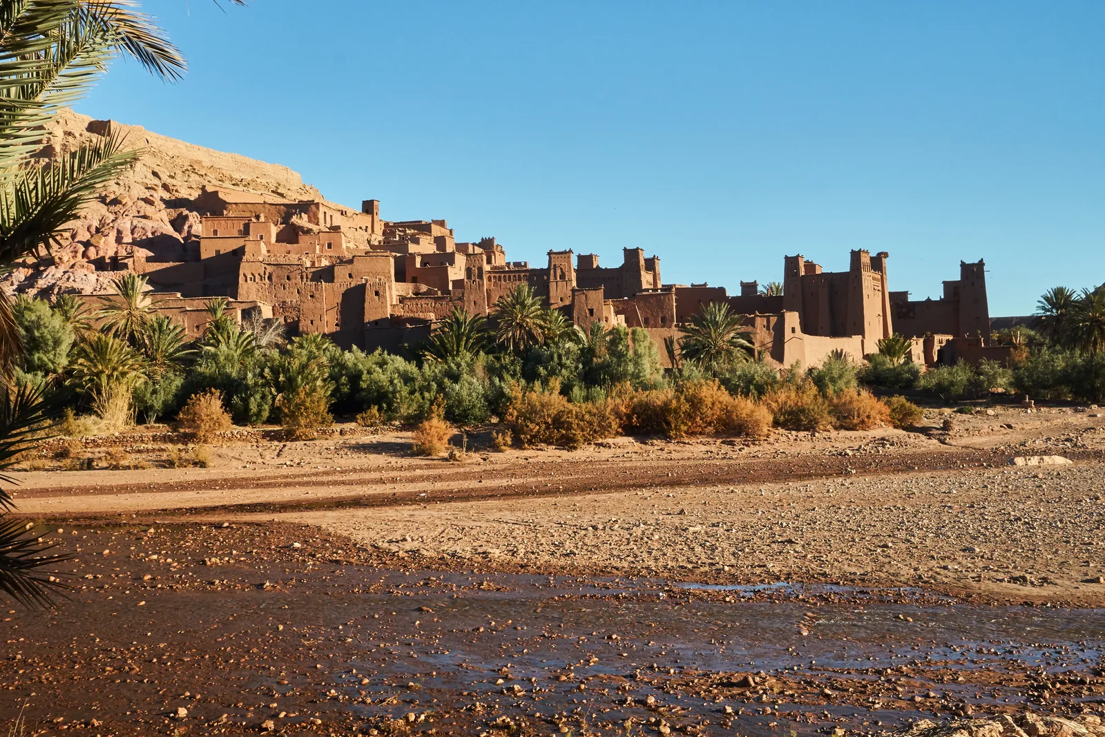UNESCO kasbah of Ait Ben Haddou on the Errachidia to Marrakech tour, Morocco